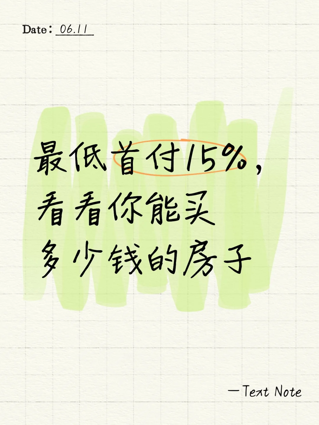 最低首付15%，看看你能买多少钱的房子