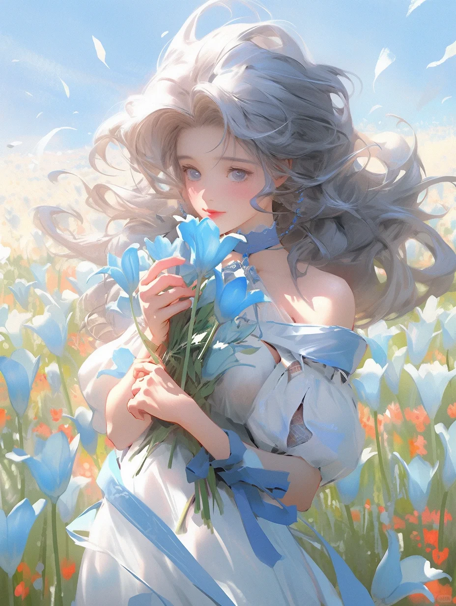 Mid journey丨对你的思念无需言表~💙