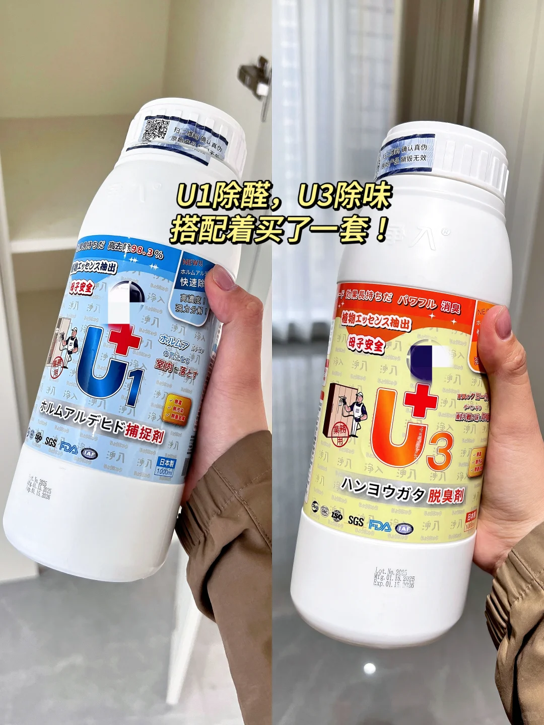 新房装修味道大，我是这么给新房除异味的～