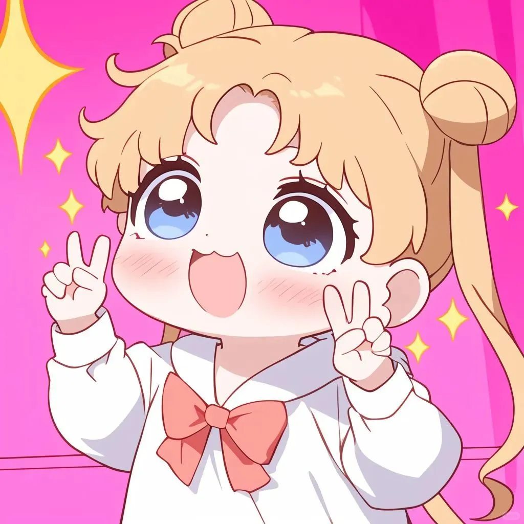 敲可爱的美少女战士头像