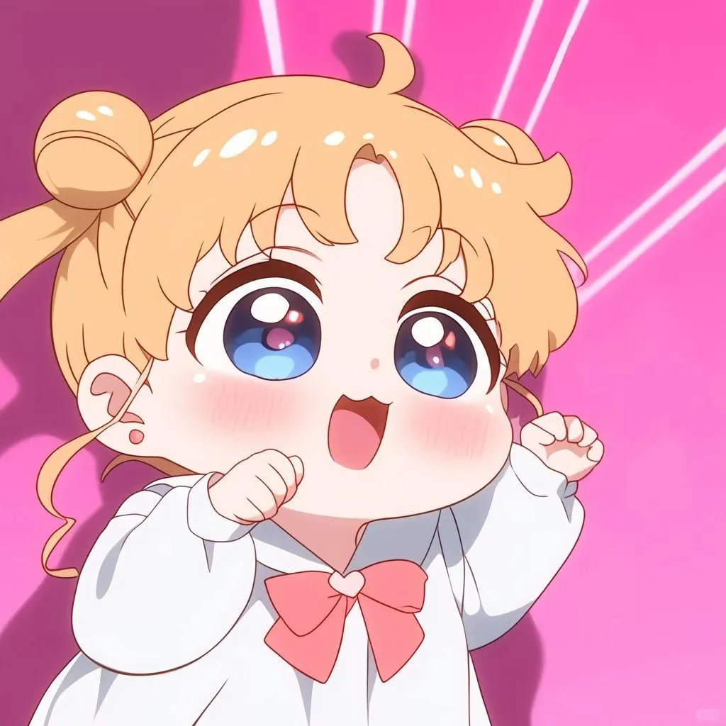 敲可爱的美少女战士头像