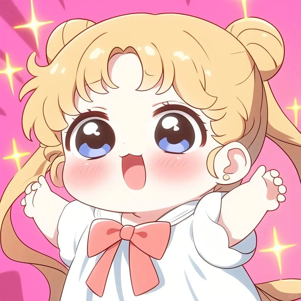 敲可爱的美少女战士头像