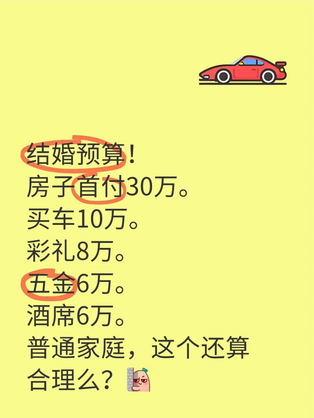 结婚预计划！