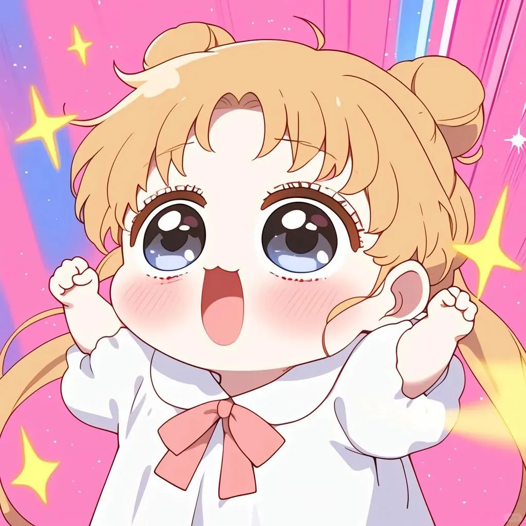敲可爱的美少女战士头像