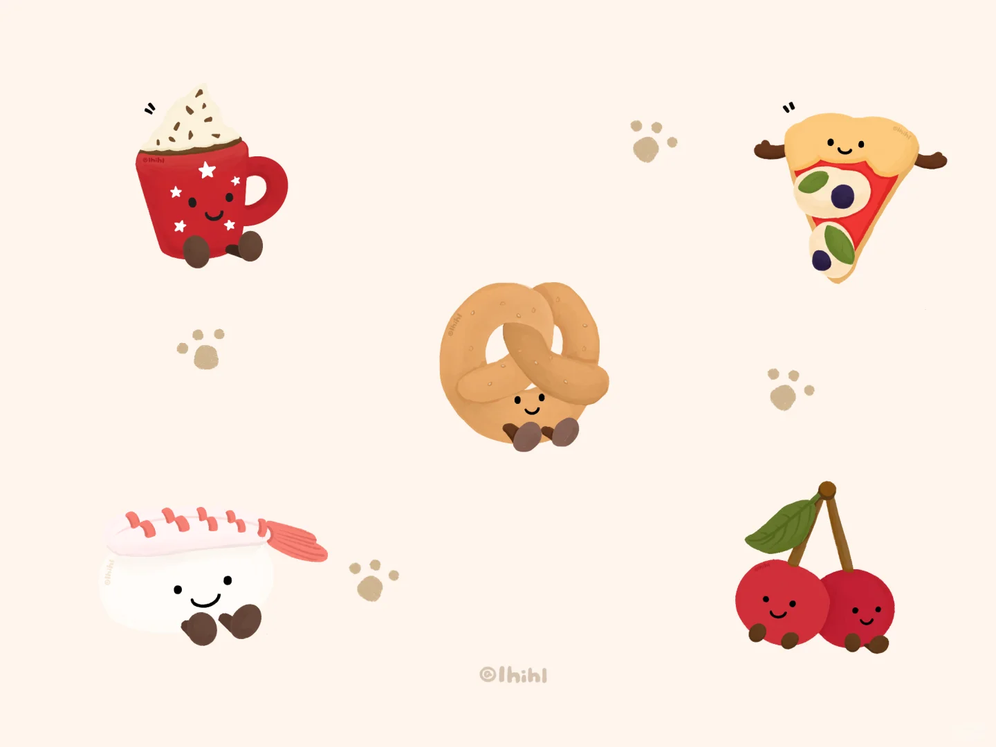 jellycat壁纸ipad版合集🌭｜原创手绘ᖰ⌯'▾'⌯ᖳ
