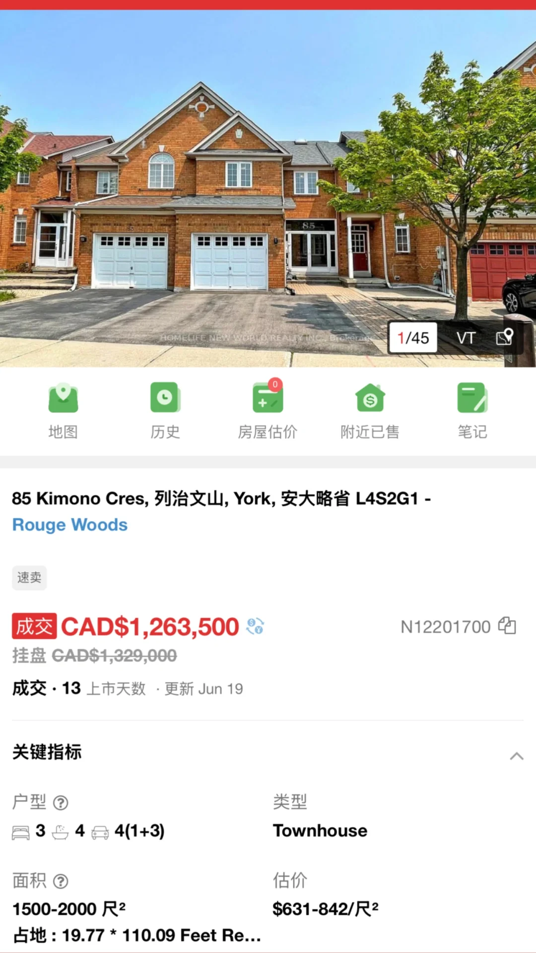 🇨🇦房市低迷之：各区120w🏠如何？！