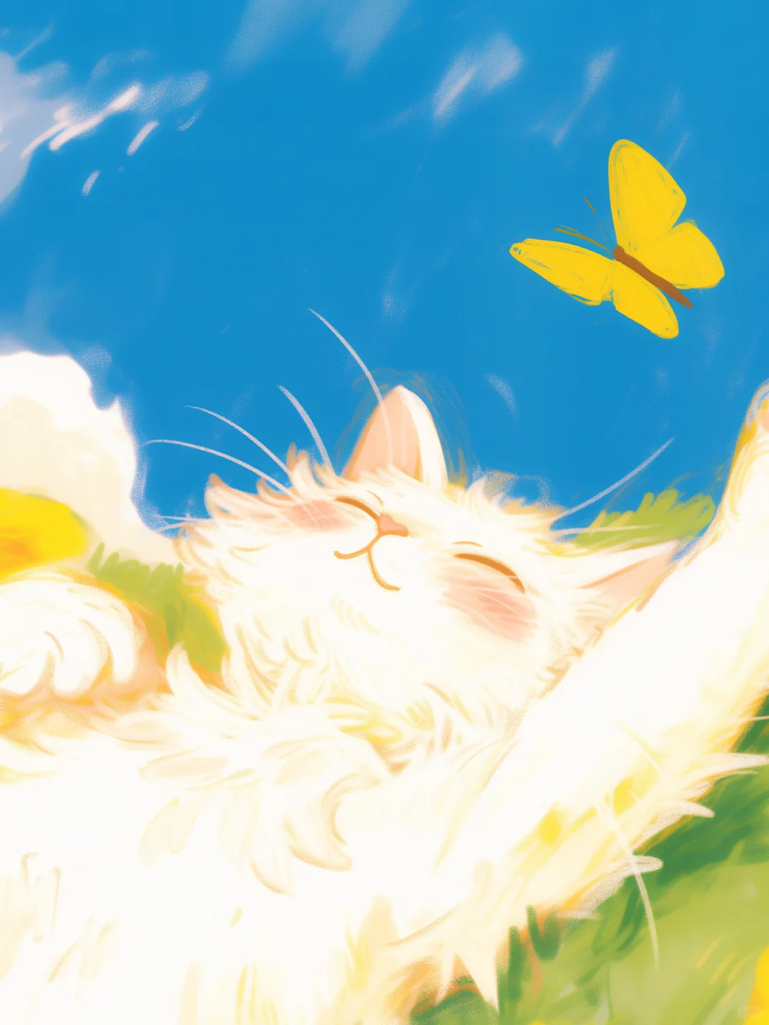 人生是旷野×可爱猫猫｜平板壁纸