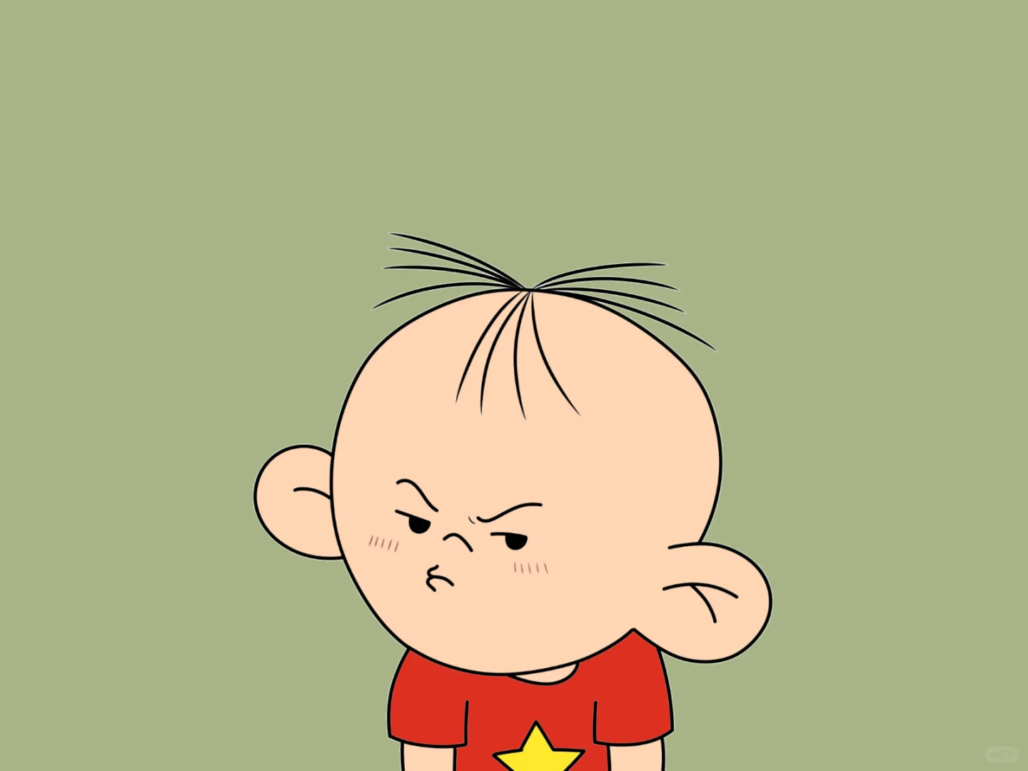 图图小宝贝电脑pad手绘护眼壁纸正向您走来