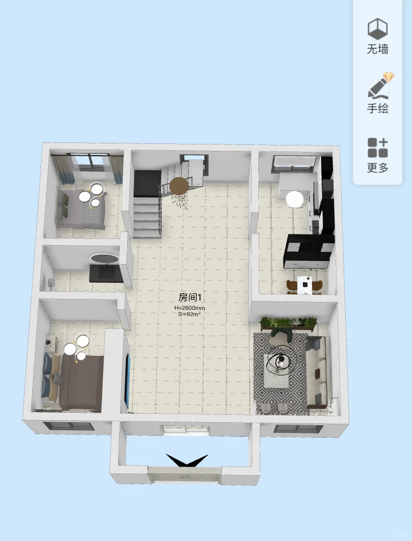 叮～后续来咯 3D立体户型图呀