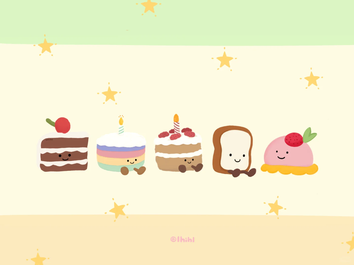 jellycat壁纸ipad版合集🌭｜原创手绘ᖰ⌯'▾'⌯ᖳ
