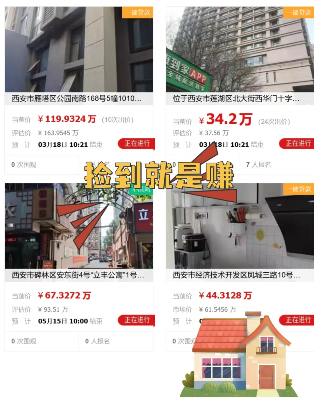 太离谱了！法拍房竟然打7折