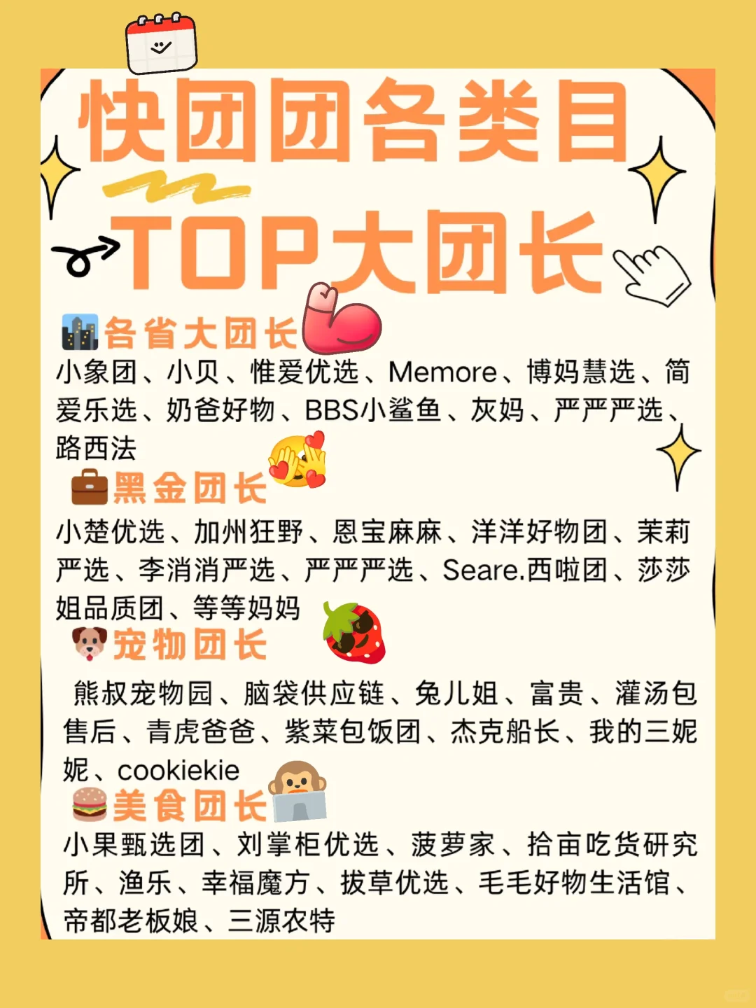 快团团各省份的TOP1已经整理好‼️码住码住