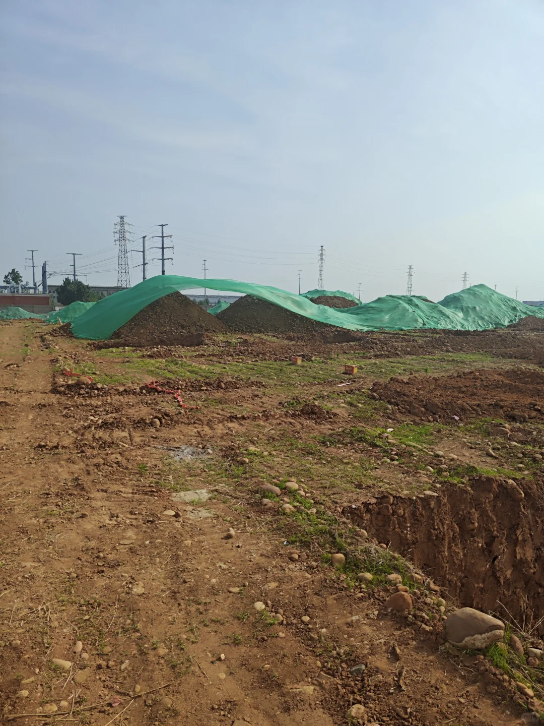 邯郸冀南新区 568 亩镀锌园区施工现场