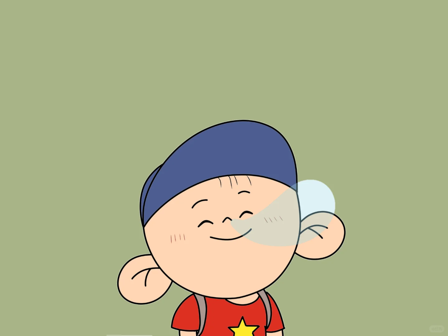 图图小宝贝电脑pad手绘护眼壁纸正向您走来