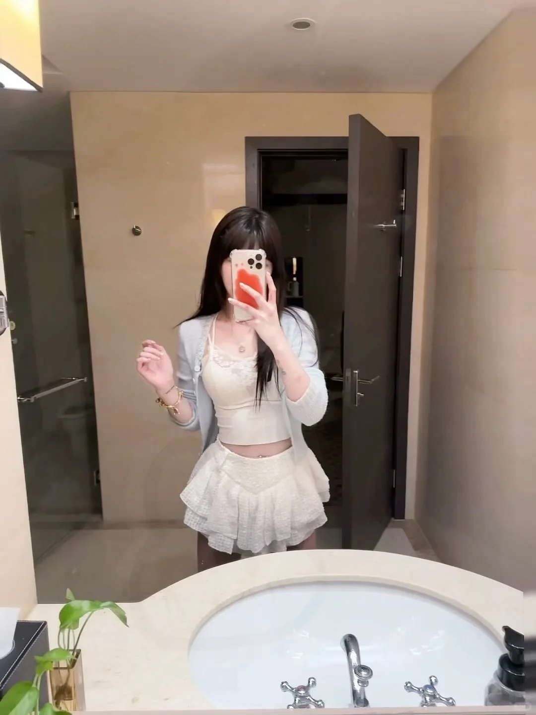 超甜甜妹穿搭，yyds！🤍