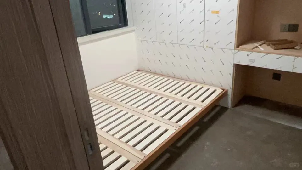 团购1k+下单了小半的实木床