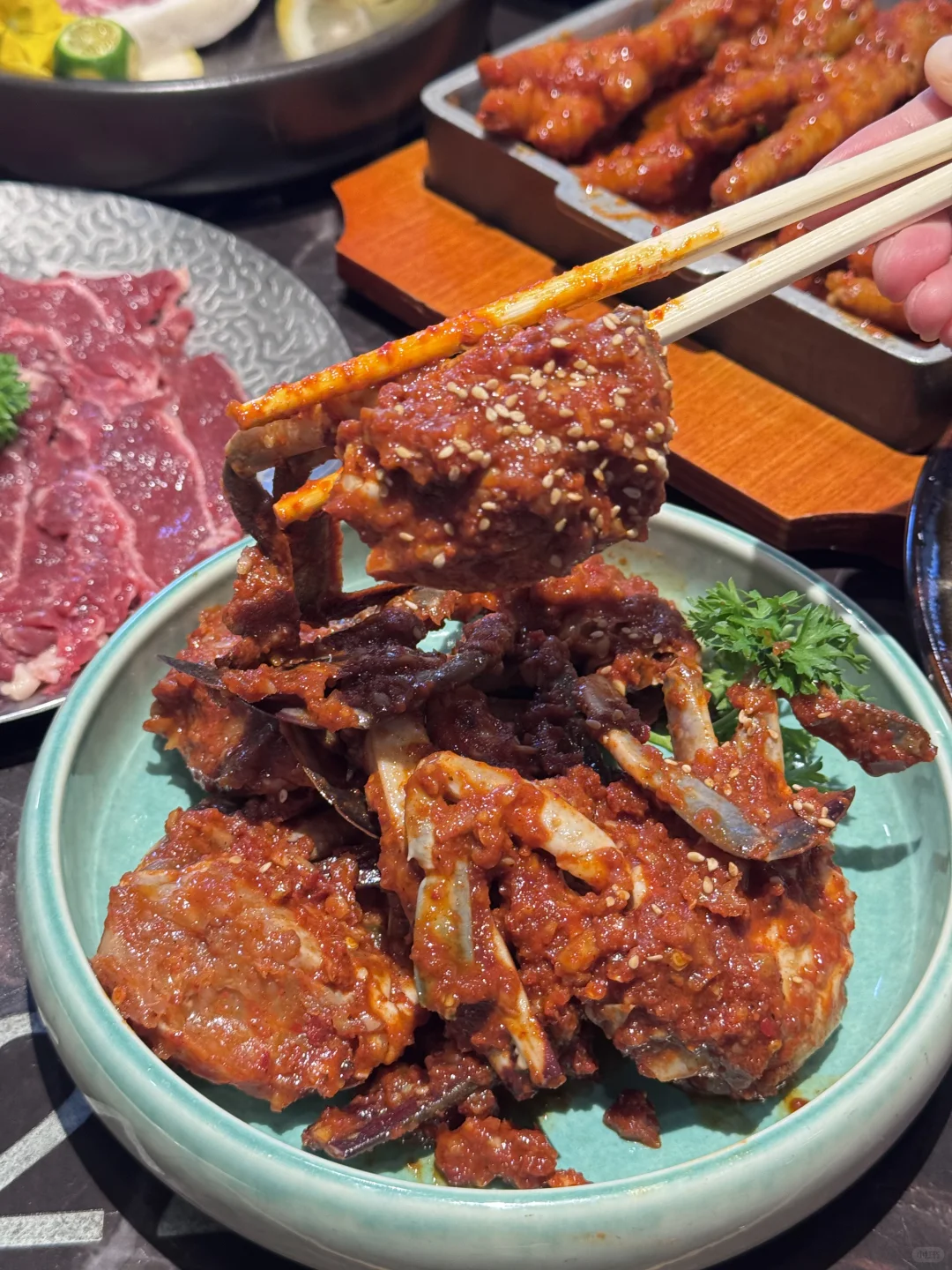 带女朋友吃zui爱的烤肉啦～