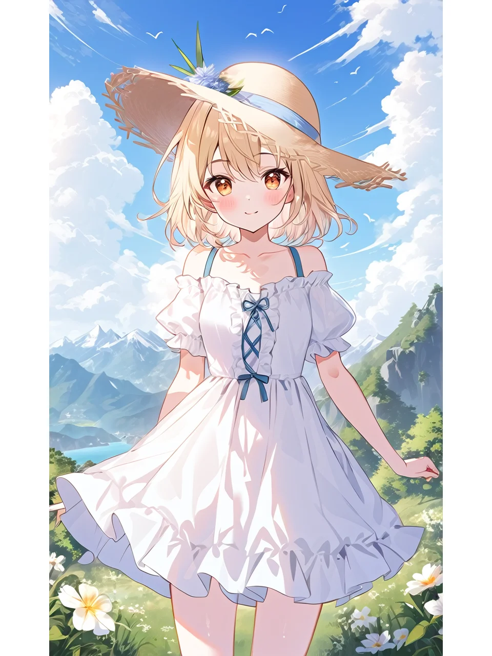 【AI绘画】今日好图分享-夏日少女