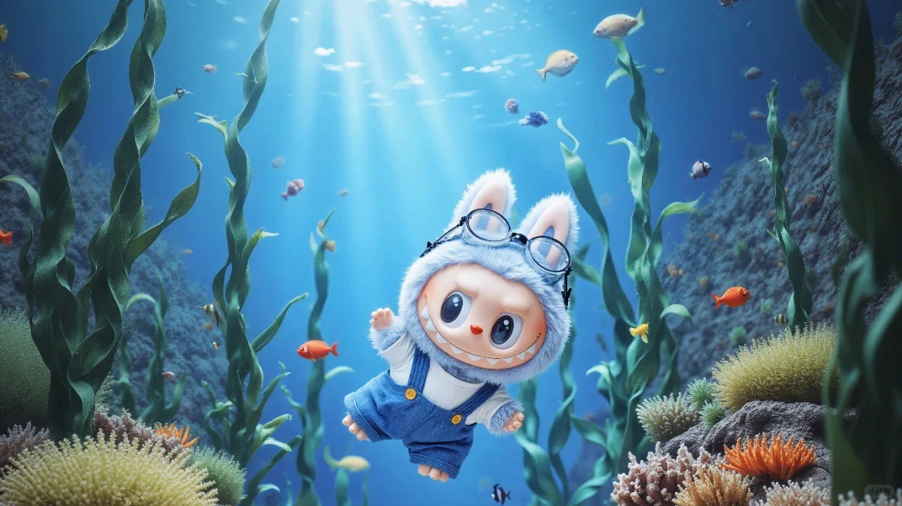 没人能拒绝的labubu 平板壁纸来啦