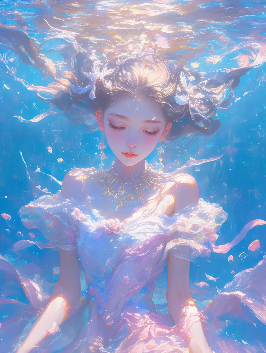 夏天就要躺在水里