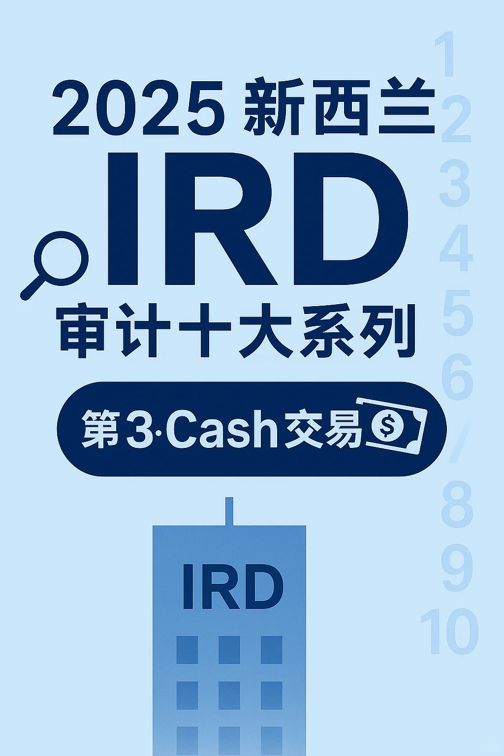 2025年IRD公司审计十大系列之Cash交易