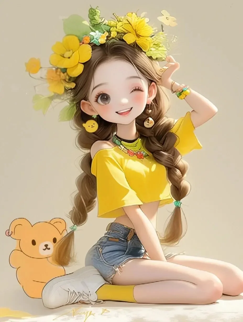 治愈系头像-看见就会让你心情大好的女头像