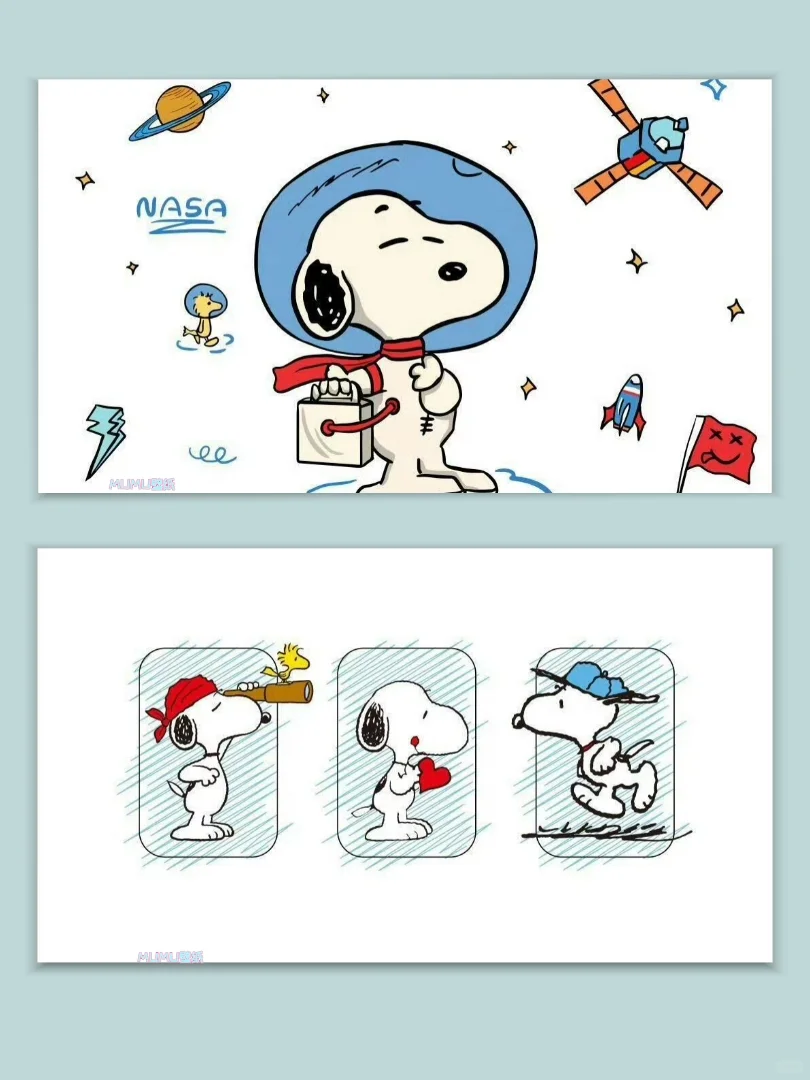 史努比电脑壁纸