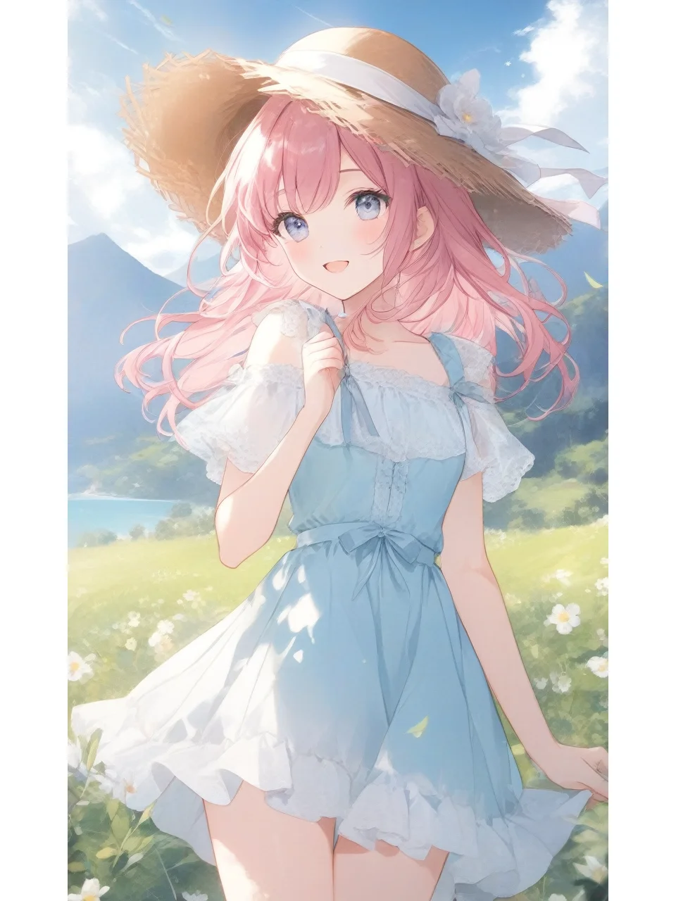 【AI绘画】今日好图分享-夏日少女