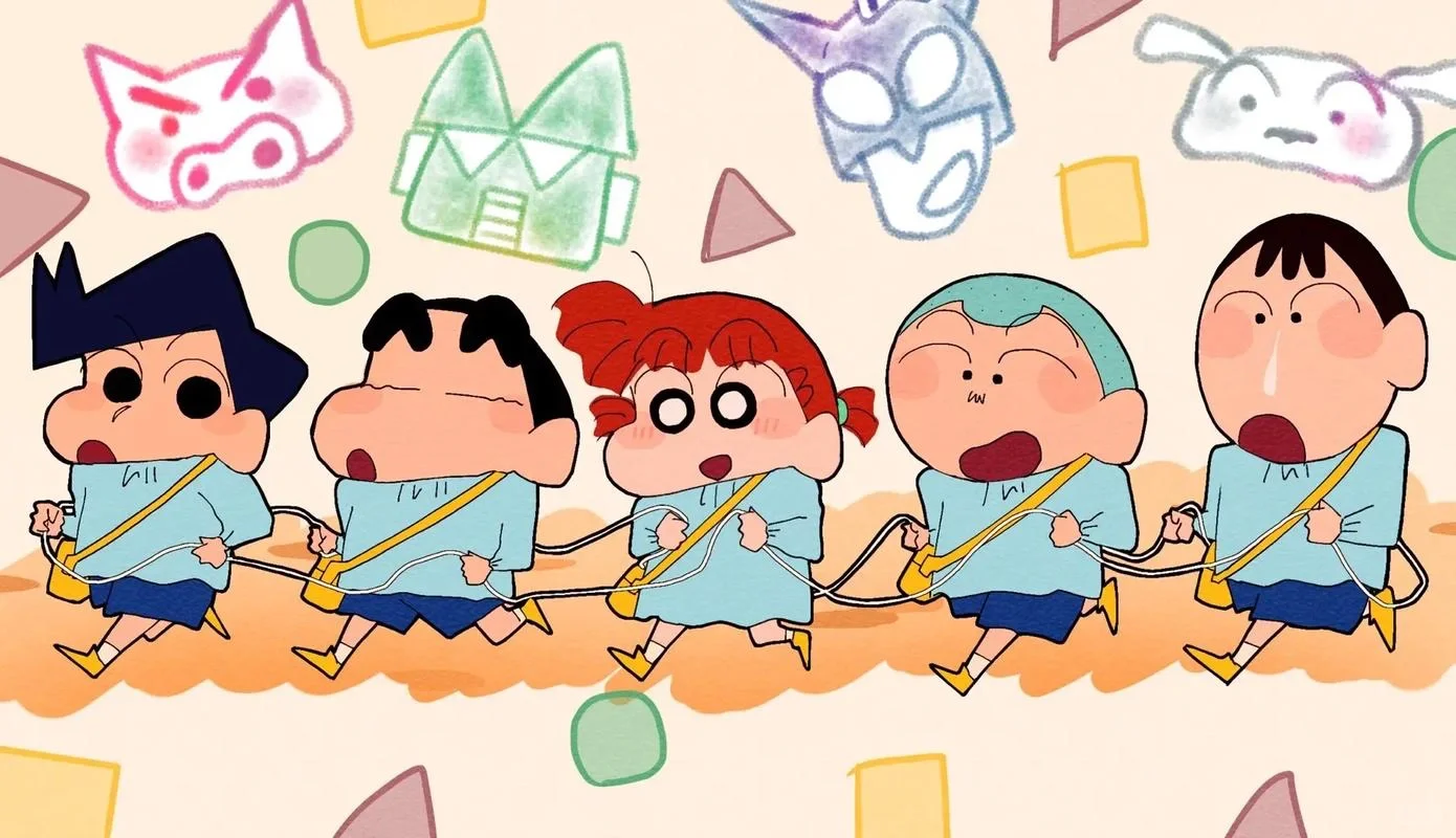 蜡笔小新平板壁纸～
