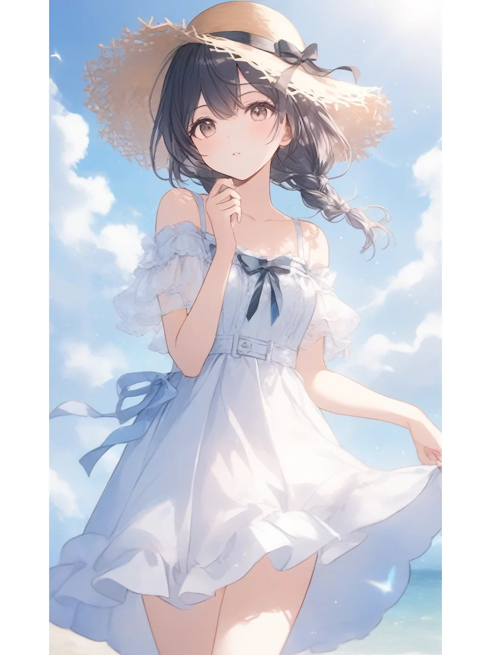 【AI绘画】今日好图分享-夏日少女