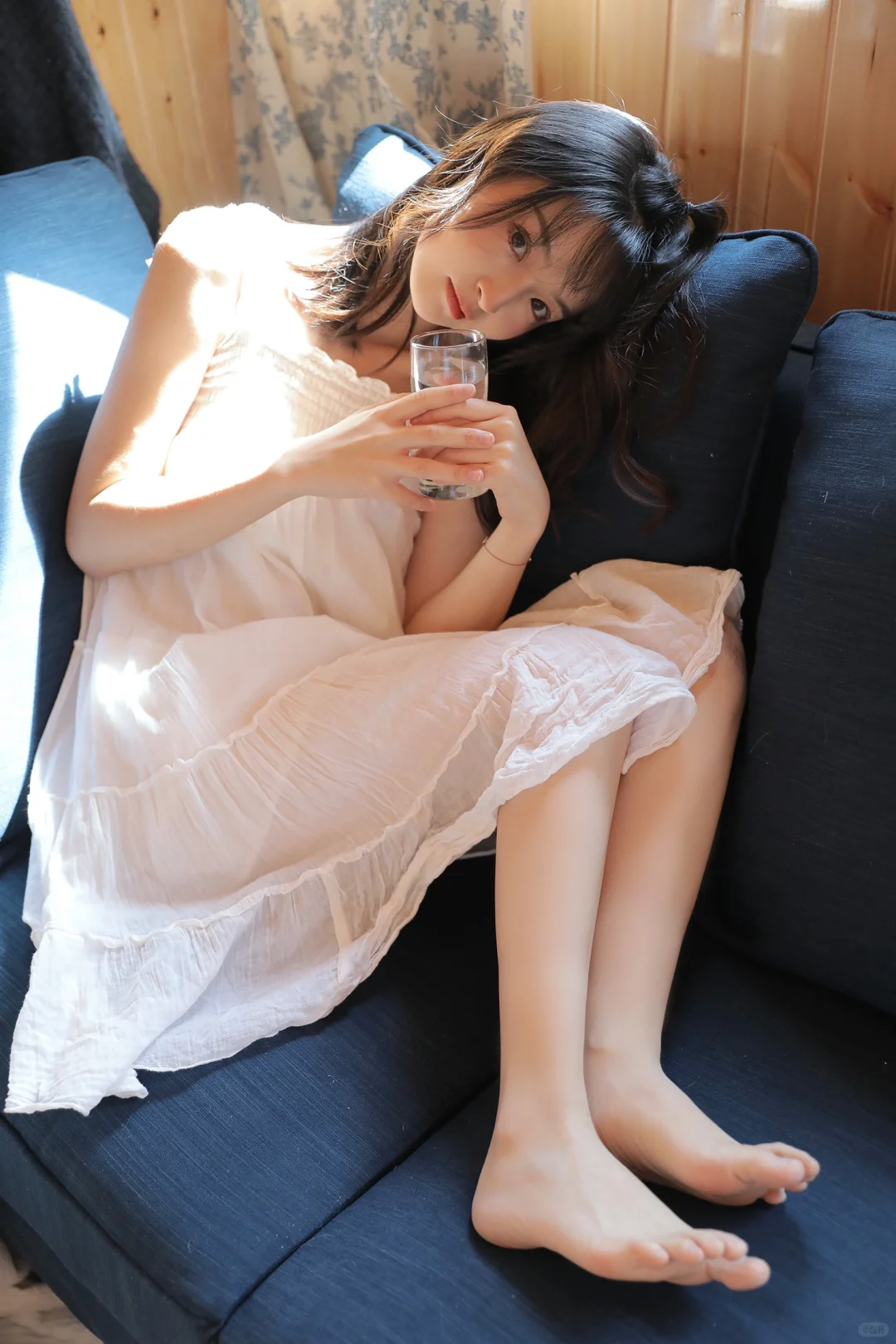 夏日记录，蓝色海盐味的碎碎冰～|西安约拍