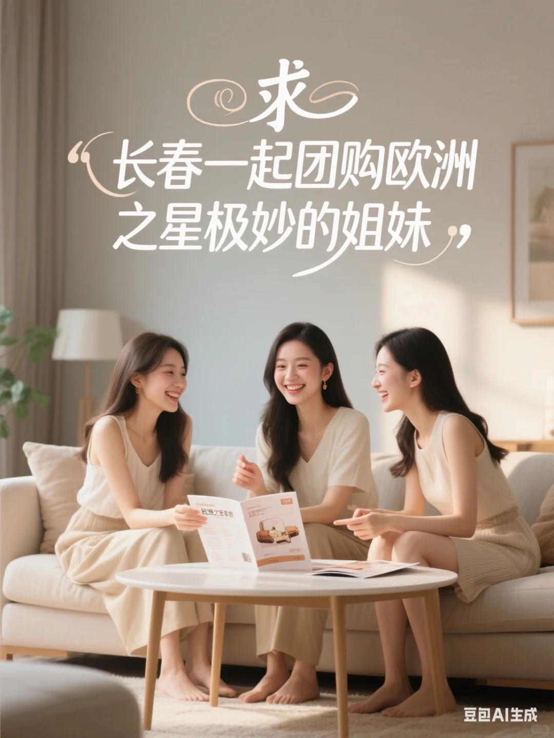 想求个长春姐妹一起团购的