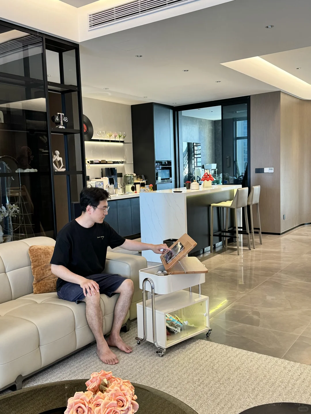 215 m²意式大平层🏠还是大房子好住！