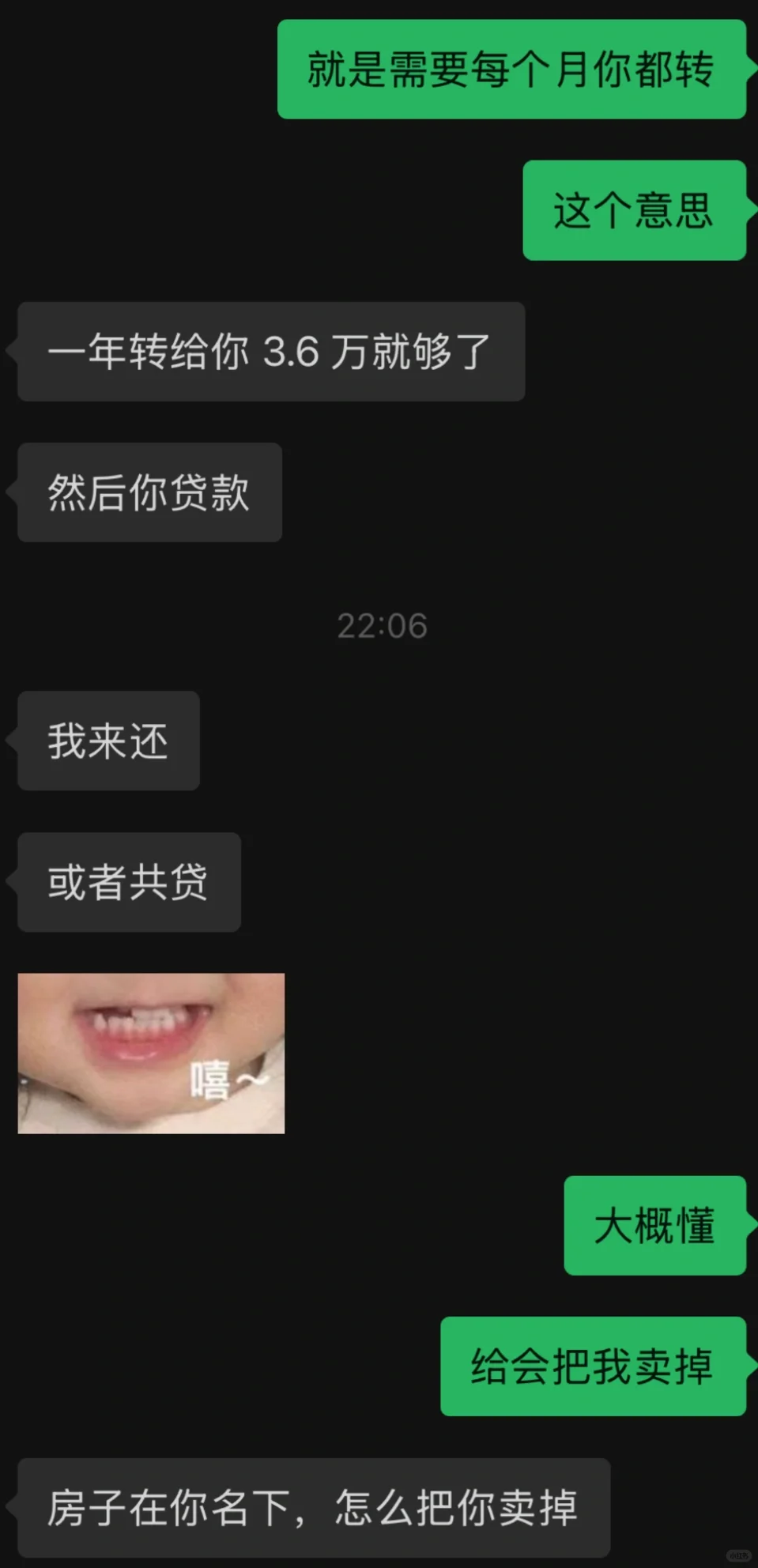 男朋友买房让我贷款