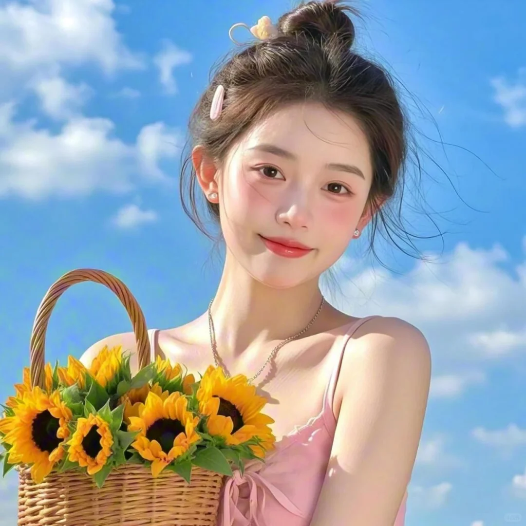 向日葵女孩头像👧🏻