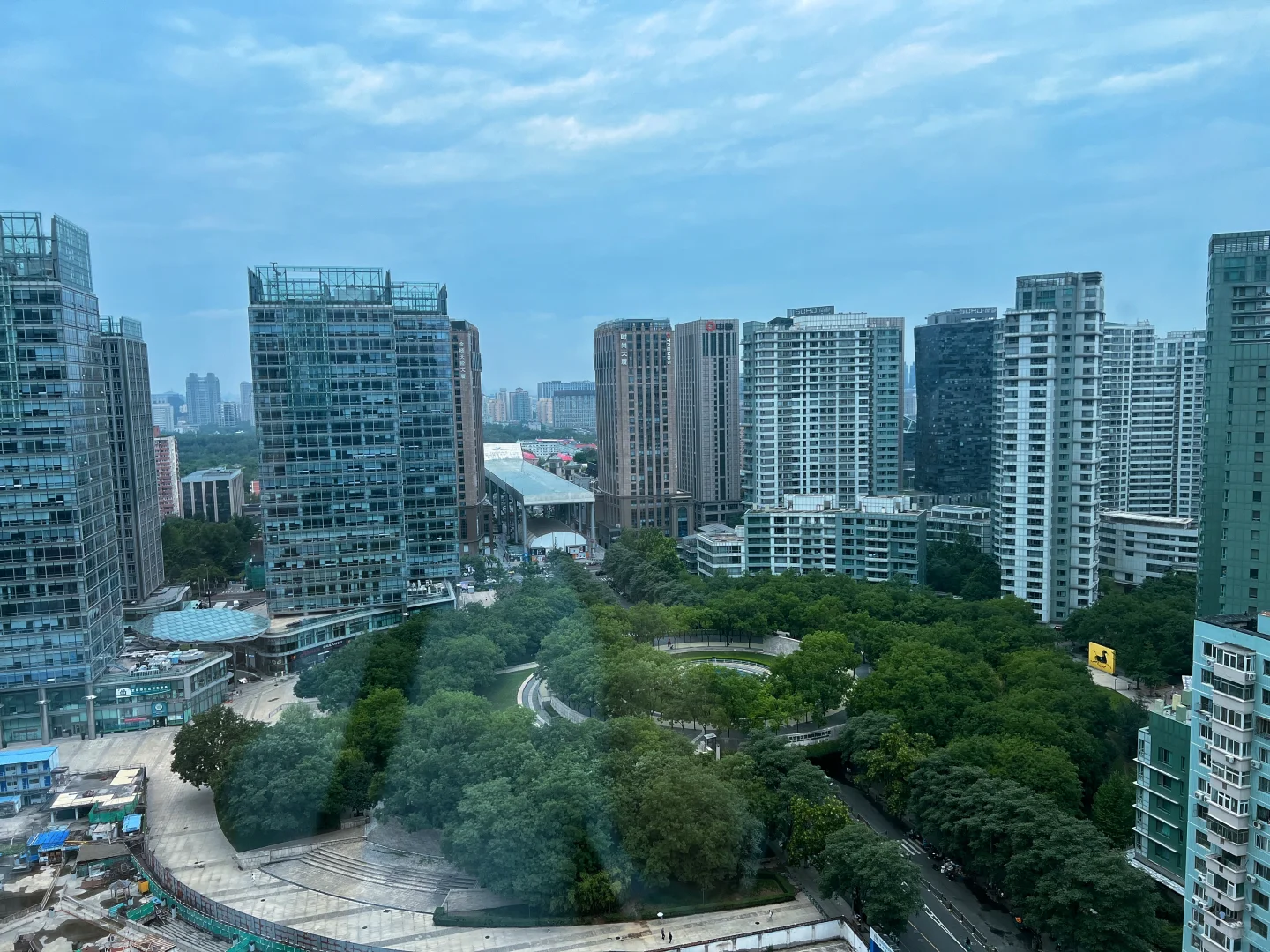 财富中心大平层|个性艺术|景观无敌