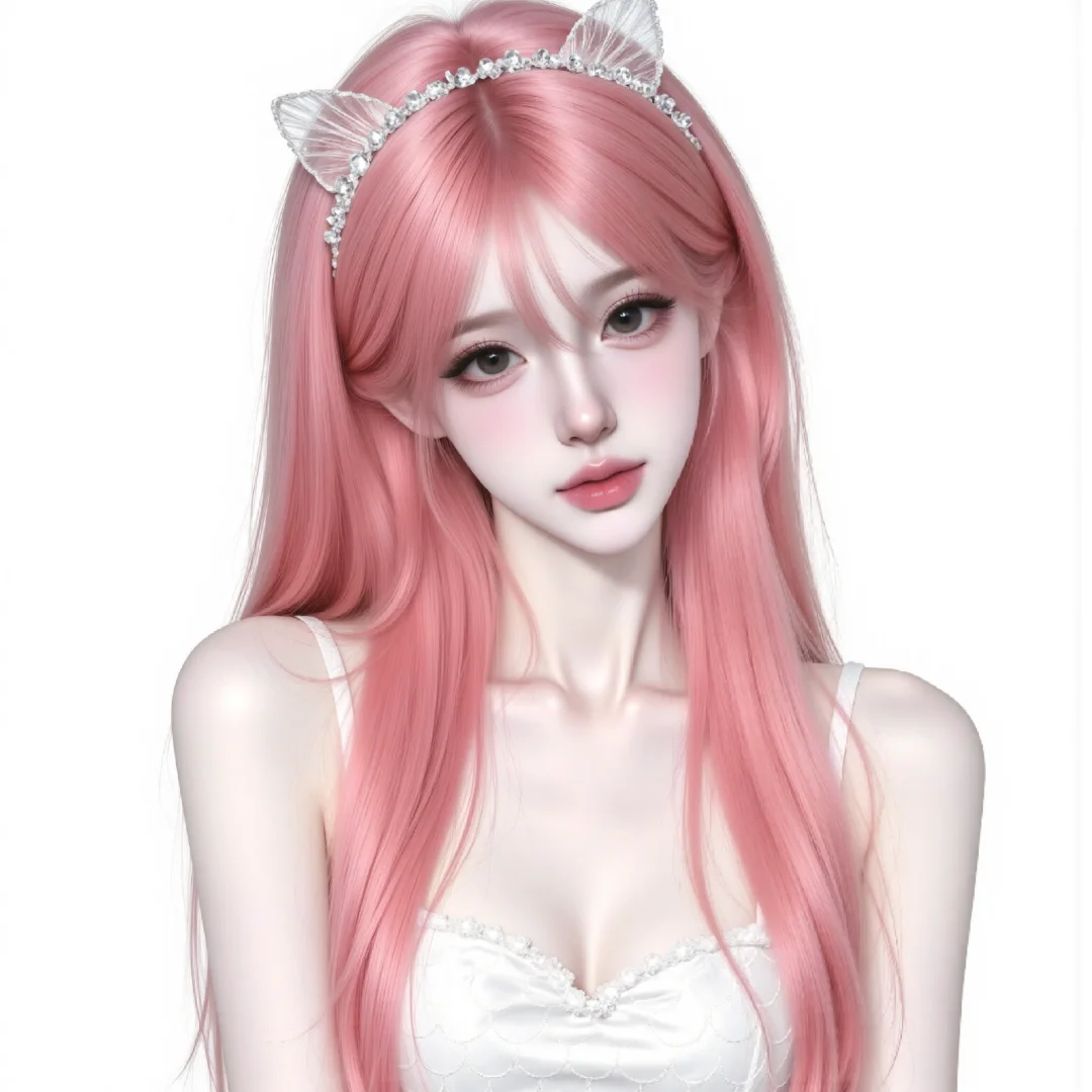 唯美女生头像｜粉红色的回忆