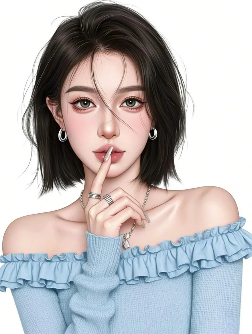 女生头像/干净头像~听说短发女孩很迷人