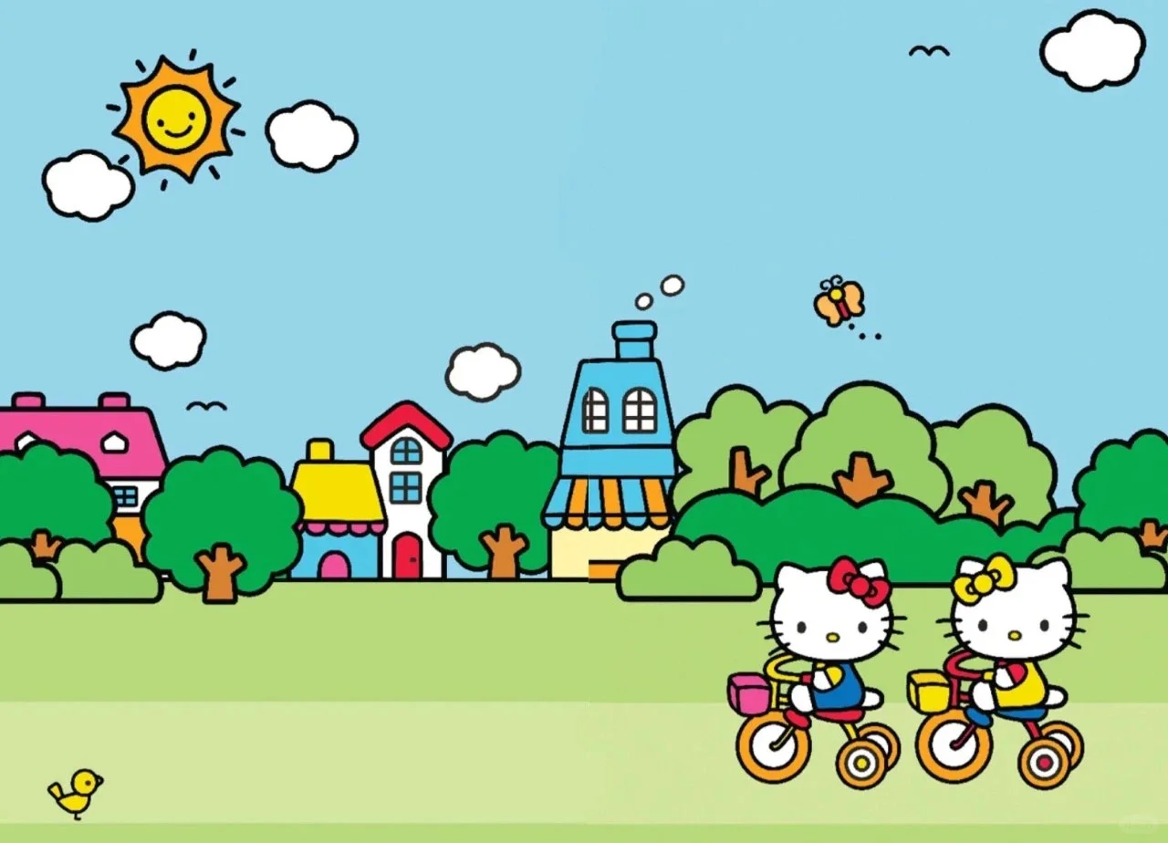 可爱Hello kitty平板壁纸