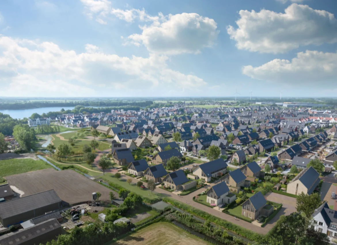 🇳🇱乌特南郊区高速交叉口新房出售