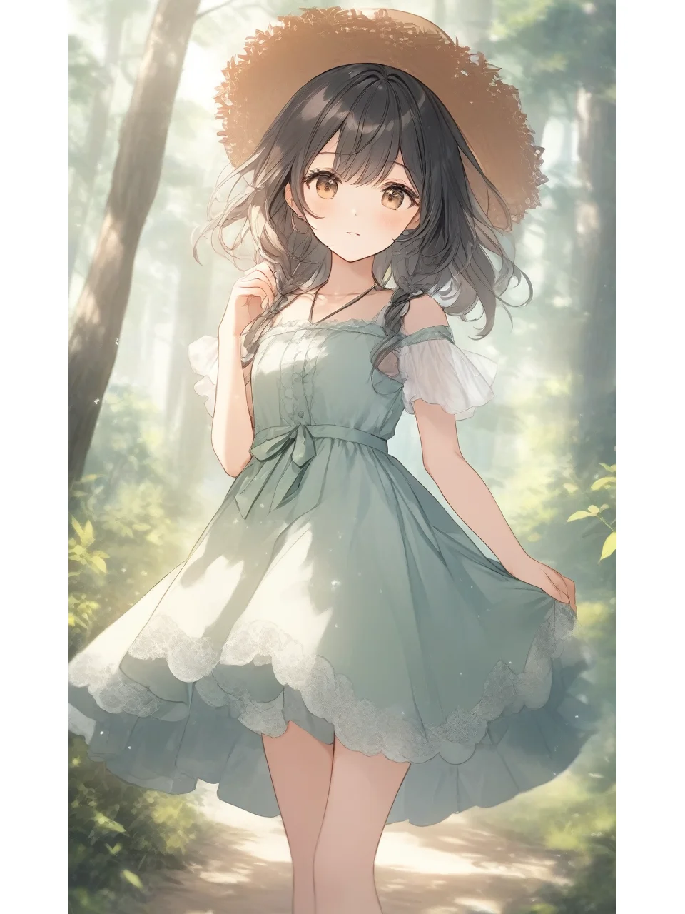 【AI绘画】今日好图分享-夏日少女