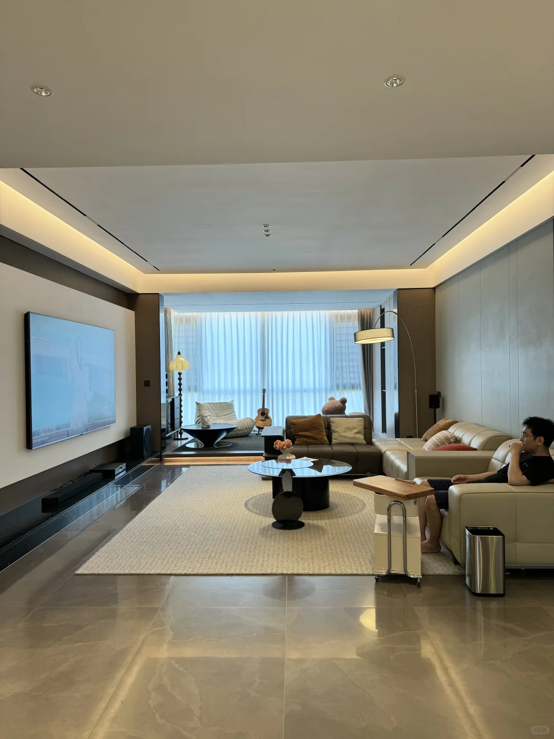 215 m²意式大平层🏠还是大房子好住！