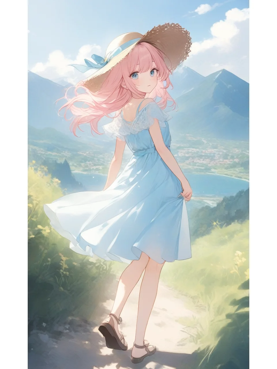 【AI绘画】今日好图分享-夏日少女