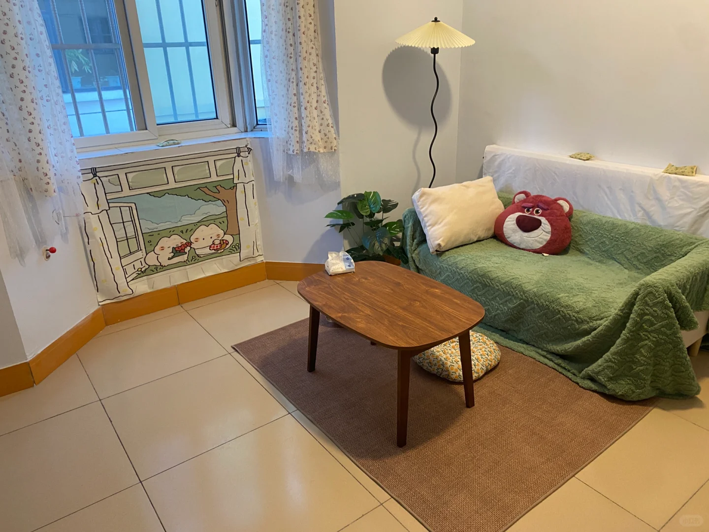 一万块钱租的房子一天没住过（已转租）