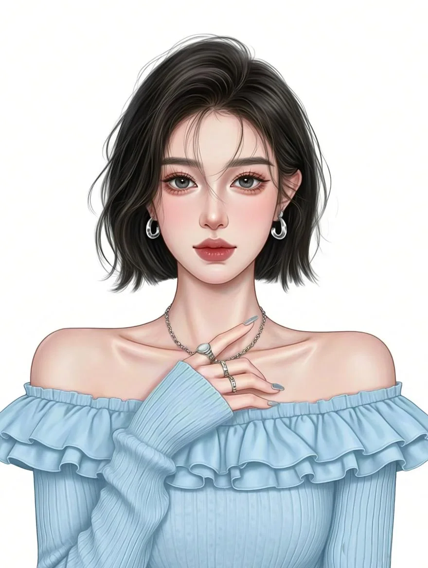 女生头像/干净头像~听说短发女孩很迷人