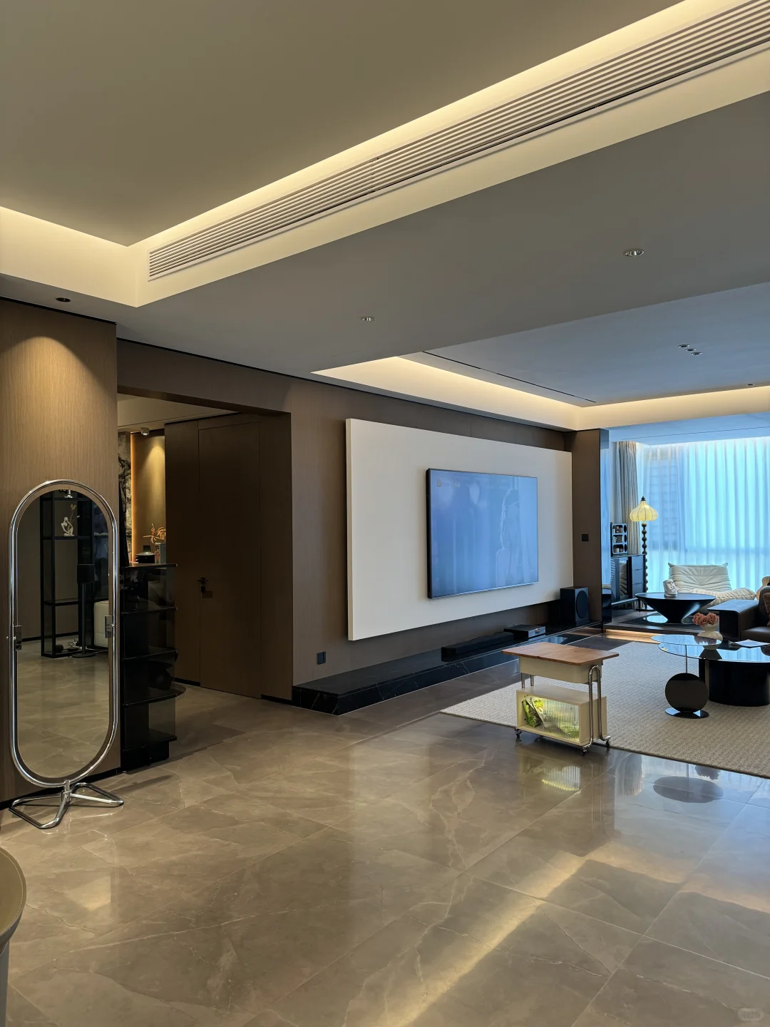 215 m²意式大平层🏠还是大房子好住！