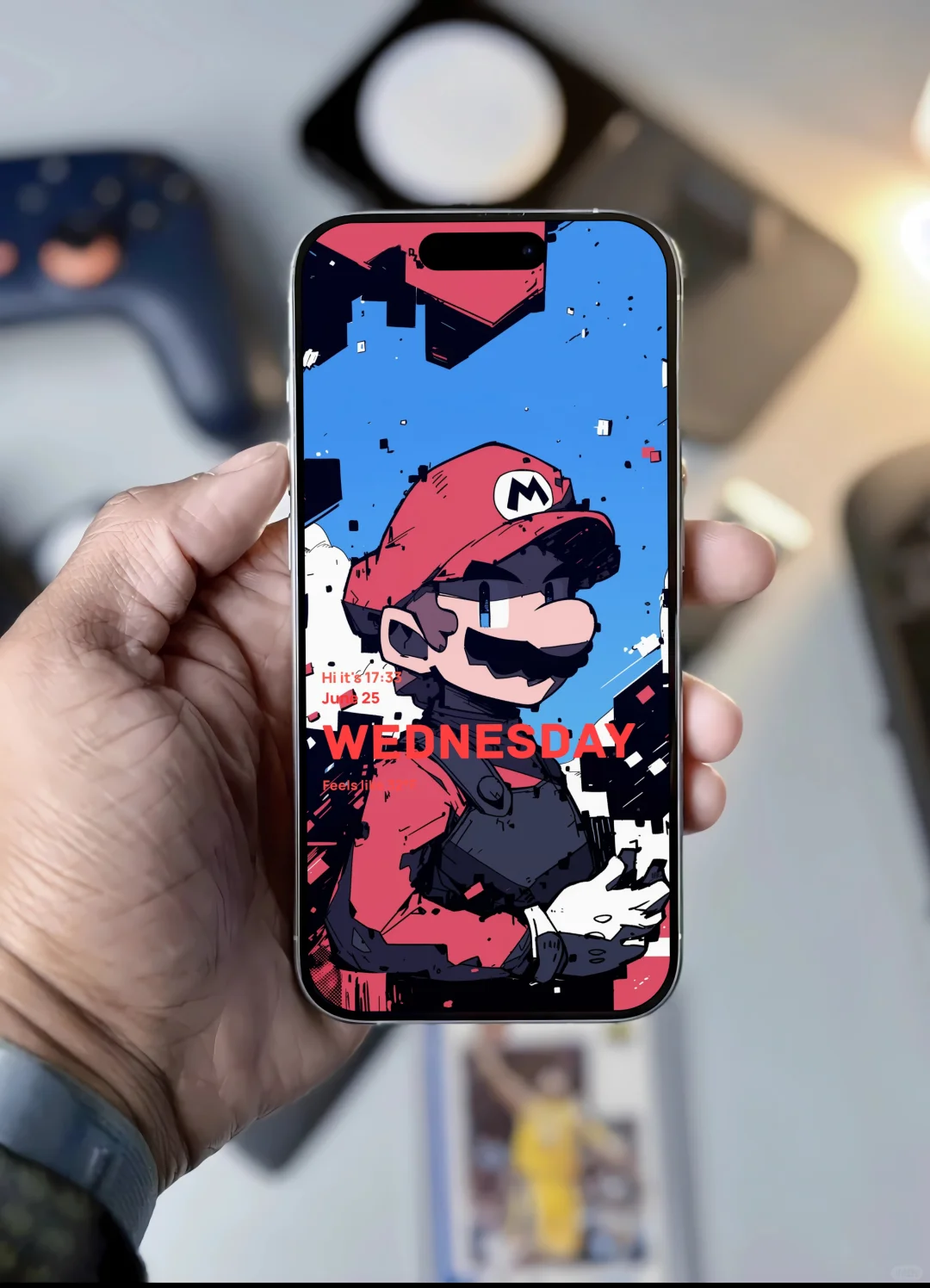 壁纸｜PopArt｜Pixel Mario