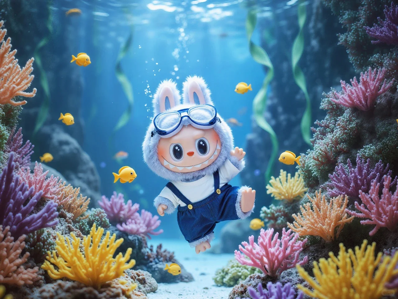 没人能拒绝的labubu 平板壁纸来啦