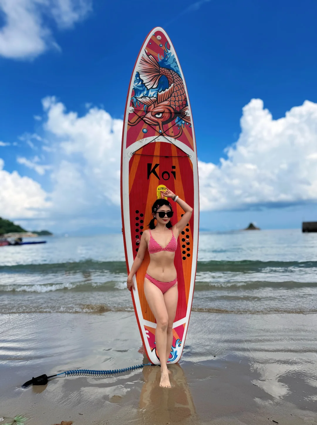 海边比基尼｜普通人也能拍出辣妹感！