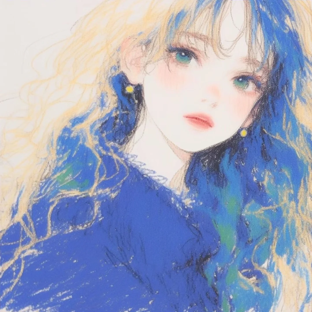 动漫唯美女生头像